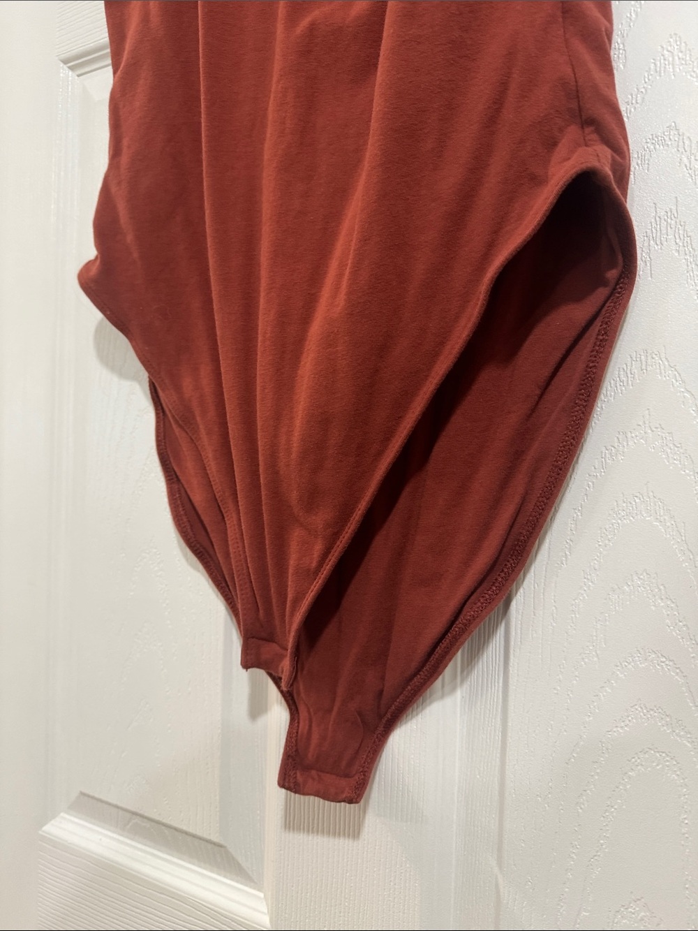 Old Navy Rust Red Sleeveless Bodysuit - Picture 4 of 5